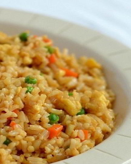 Рецепт риса с морковкой и луком на сковороде