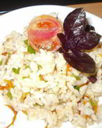 Рис с овощами и зеленью