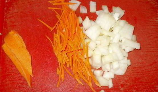 рис с овощами и зеленью