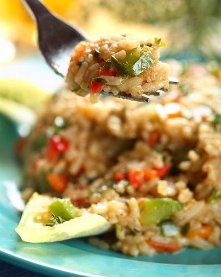 Рецепт риса с овощами по-мексикански