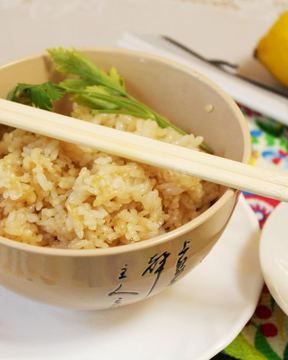 Рис с соевым соусом