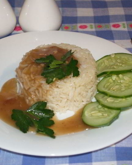 Рецепт риса с соусом терияки