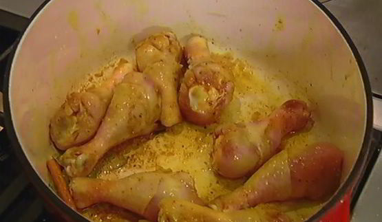 рис с цыпленком и пряностями