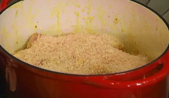 рис с цыпленком и пряностями