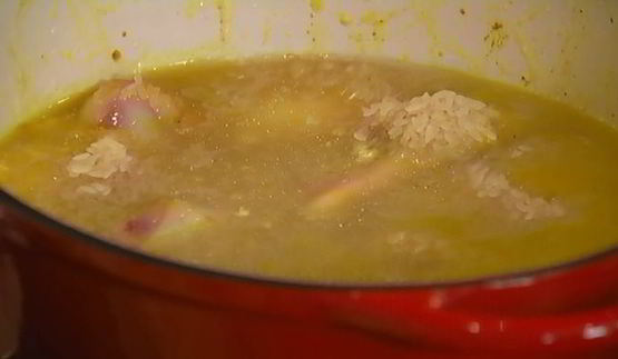 рис с цыпленком и пряностями