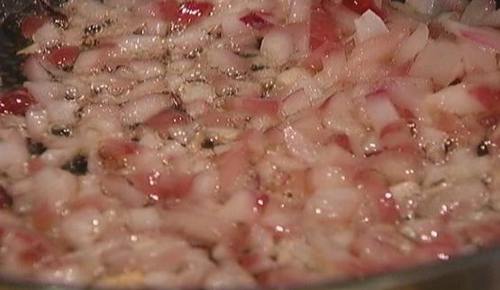 рис с зеленью