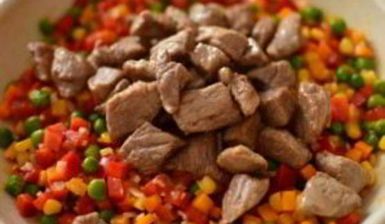 рис со свининой