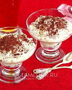 Рис со взбитыми сливками