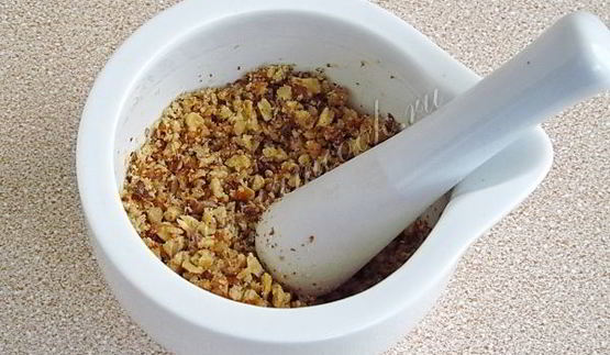 рис со взбитыми сливками