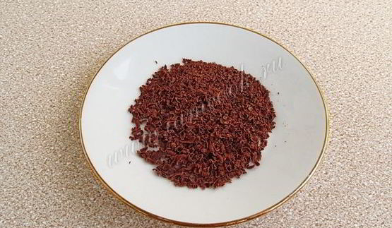 рис со взбитыми сливками