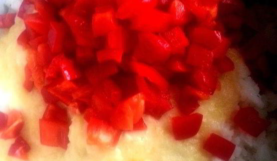 тыквенный рис на halloween