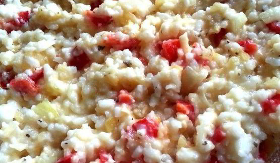 тыквенный рис на halloween