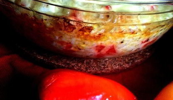 тыквенный рис на halloween