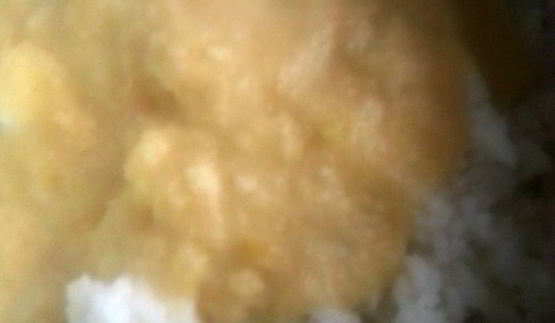 тыквенный рис на halloween