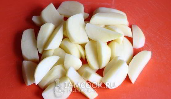 жареная картошка с яйцом