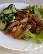 Жареный картофель с луком