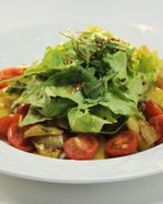 Жареный картофель с медово-горчичной заправкой