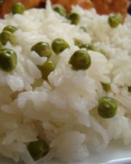 Рецепт жасминового риса с горошком