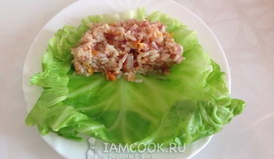голубцы из молодой капусты