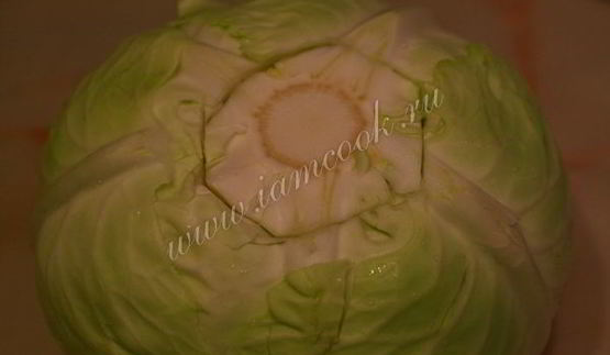 голубцы с фаршем и рисом