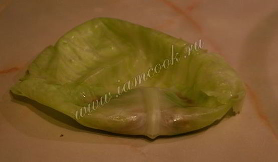 голубцы с фаршем и рисом