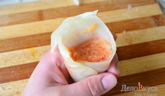 голубцы с мясом