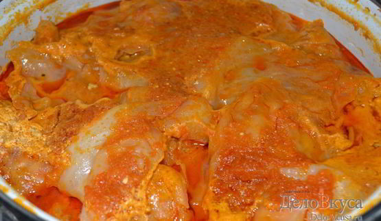 голубцы с мясом