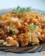 Ленивые голубцы на сковороде