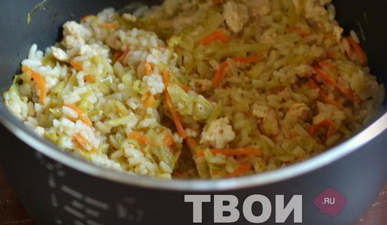 ленивые голубцы в мультиварке