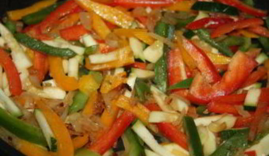 гречневая лапша со свининой