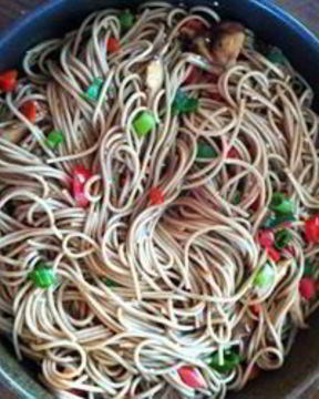 Гречневая лапша Соба с кунжутными семечками