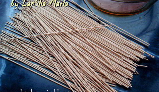 гречневая лапша соба с курицей и овощами