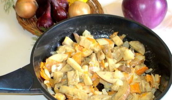 грибная лапша джинга