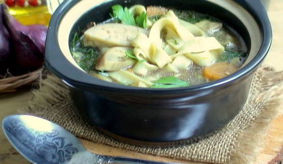 грибная лапша джинга