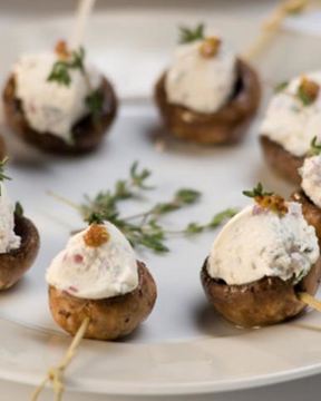 Фаршированные шампиньоны