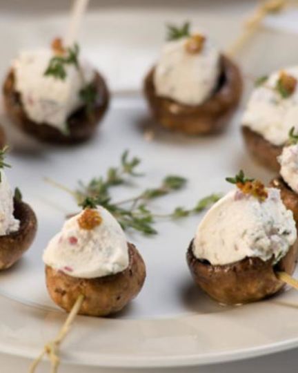 Рецепт фаршированных шампиньонов