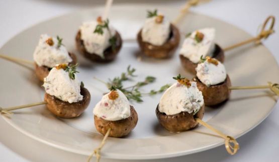 фаршированные шампиньоны