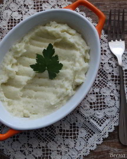 Рецепт картофельного пюре с чесноком