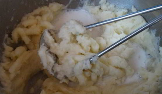 картофельное пюре с чесноком