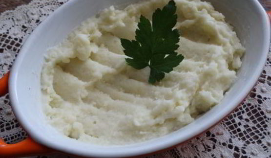 картофельное пюре с чесноком