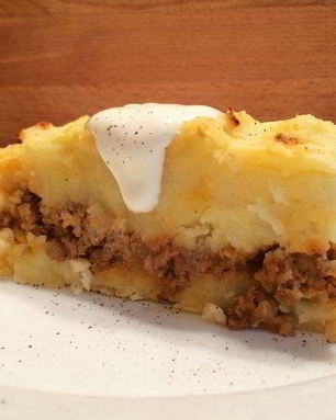 Картофельное пюре с фаршем в мультиварке