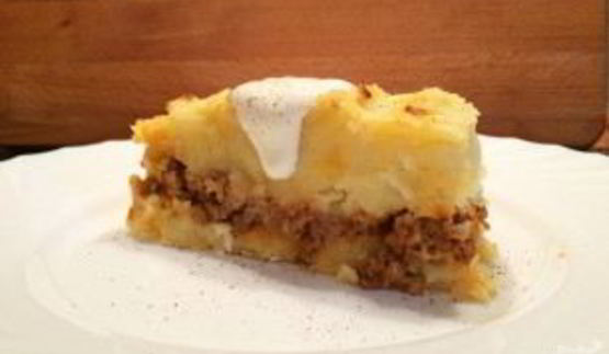 картофельное пюре с фаршем в мультиварке