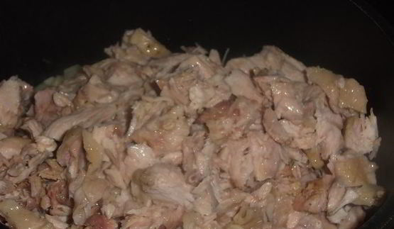 картофельное пюре с индейкой