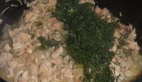 картофельное пюре с индейкой