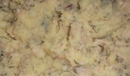 картофельное пюре с индейкой