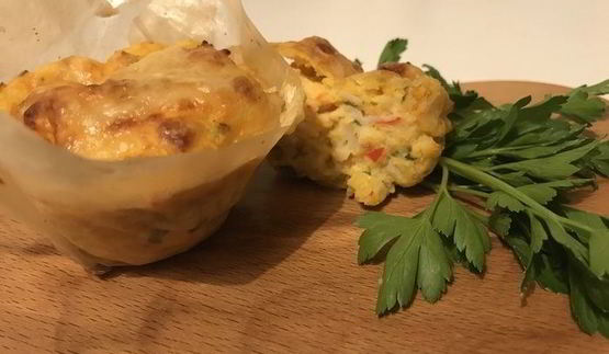 картофельное пюре с крабовым мясом