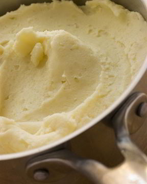 Картофельное пюре с молоком