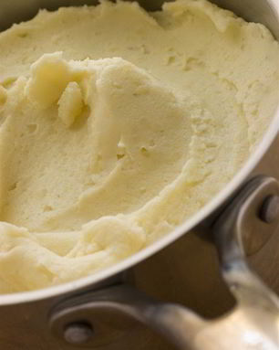 Картофельное пюре с молоком