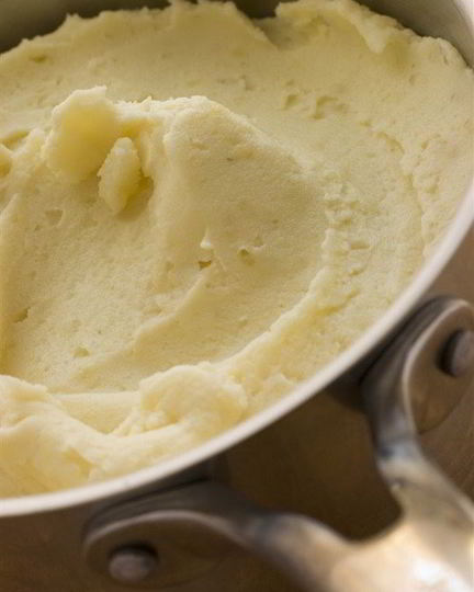 Рецепт картофельного пюре с молоком