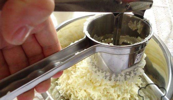 картофельное пюре со сливочным сыром